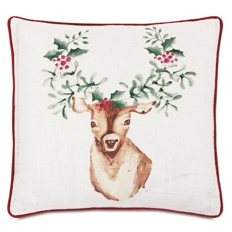 Linen Square Pillow Cover & Insert