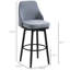 Tabouret de bar rotatif 29,5 po Annaleya-373974285