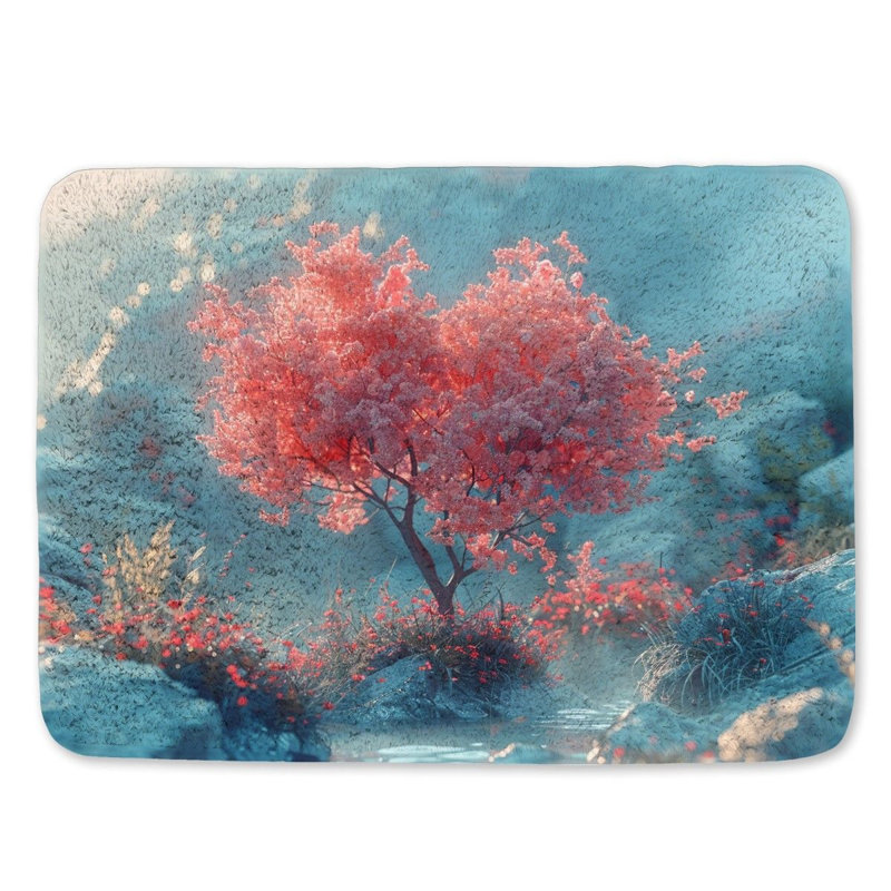 Tapis de bain en microfibre / microsuède Joong
