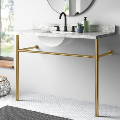 Kingston Brass Imperial Stainless Steel Console Legs