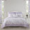 Ensemble de courtepointe Nola lilas