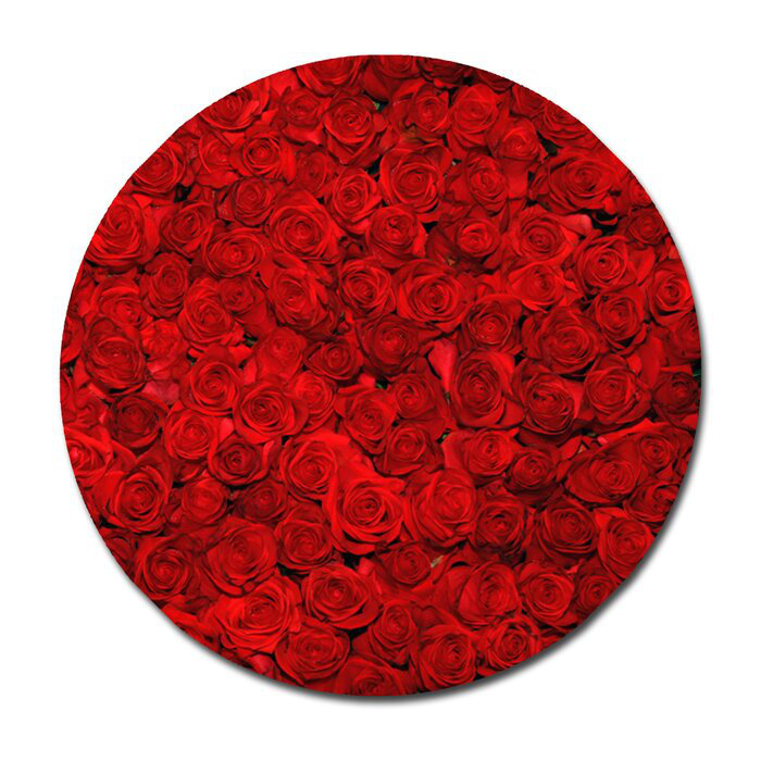 Bed Of Roses Print, 24" H x 24" W
