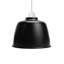 13.5cm H Metal Drum Lamp Shade ( Screw On ) in Black