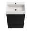 Single Bathroom Vanity with @Solid + Manufactured Top