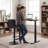 Denan Swivel Adjustable Height Bar Stool-676660245