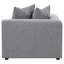 Chaise de coin avec coussin décoratif Amherst