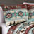 Dune Microfiber Coverlet Southwestern Cowboys Aztec Quilt Set-688693819