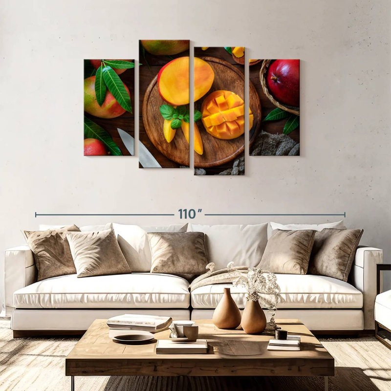 Yarlin Mango, 48" H x 75" W