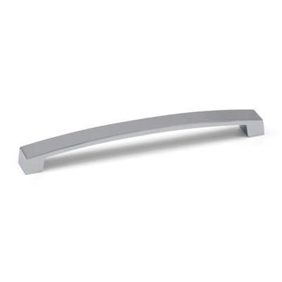 160mm Polished Chrome Bow D-Bar Handle