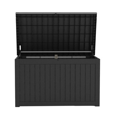 180 Gallons Weatherproof Resin Lockable Deck Box