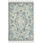 Jahiem Oriental Handmade Tufted Wool Blue/Ivory Area Rug-1627263692
