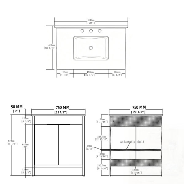 Dimensions du produit