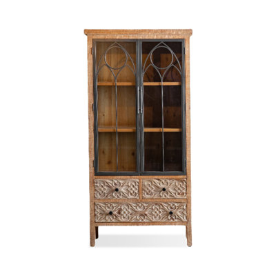 Walnut Solid Wood Display Cases