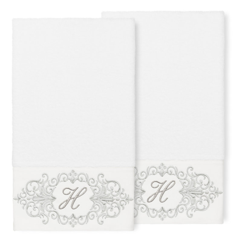 Monica Midweight Bath Towel, White, H