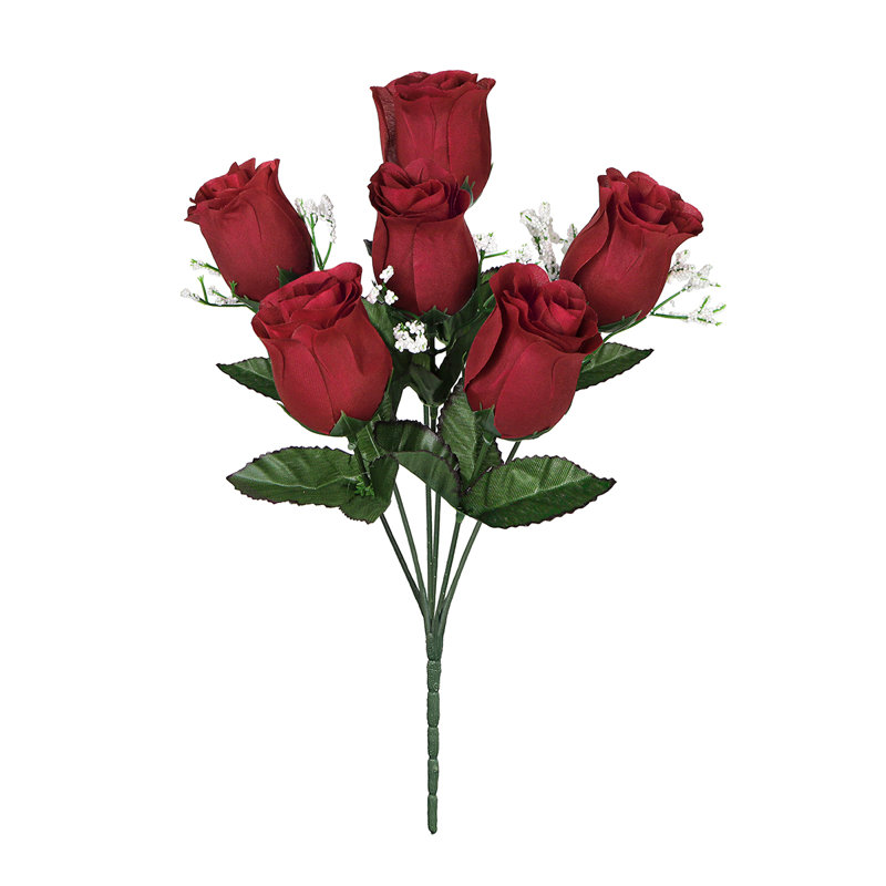Bouquet de roses artificielles, Bourgogne