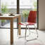 Ensemble de 2 chaises d'appoint rouges Flammara