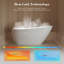Baignoire de trempage autoportante blanche en acrylique 59 "x 29,5" avec trop-plein et bonde escamotable pour salle de bain Monblari-124541416-124541417