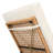 Rattan Patio Chaise Lounge With 5-Position Backrest, Cushion And Wheels-1050372510