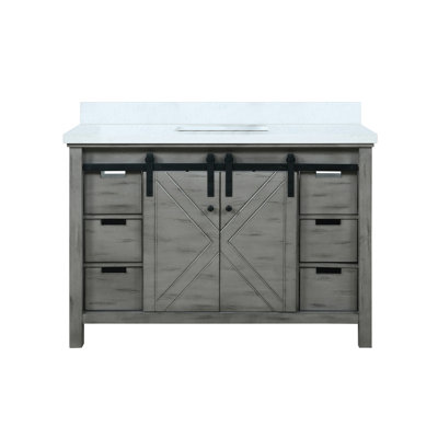 Marsyas 48 in W x 22 in D Bath Vanity with Countertop