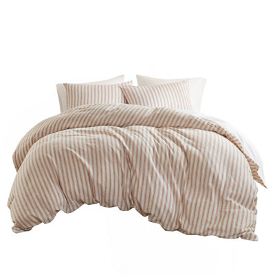 3 PCS King Duvet Set Terracotta