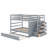 Full Over Full Bunk Bed With Staircase And Trundle-870211052
