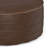 Brody 32"W Vegan Leather Round Coffee Table Pouf-1851325978