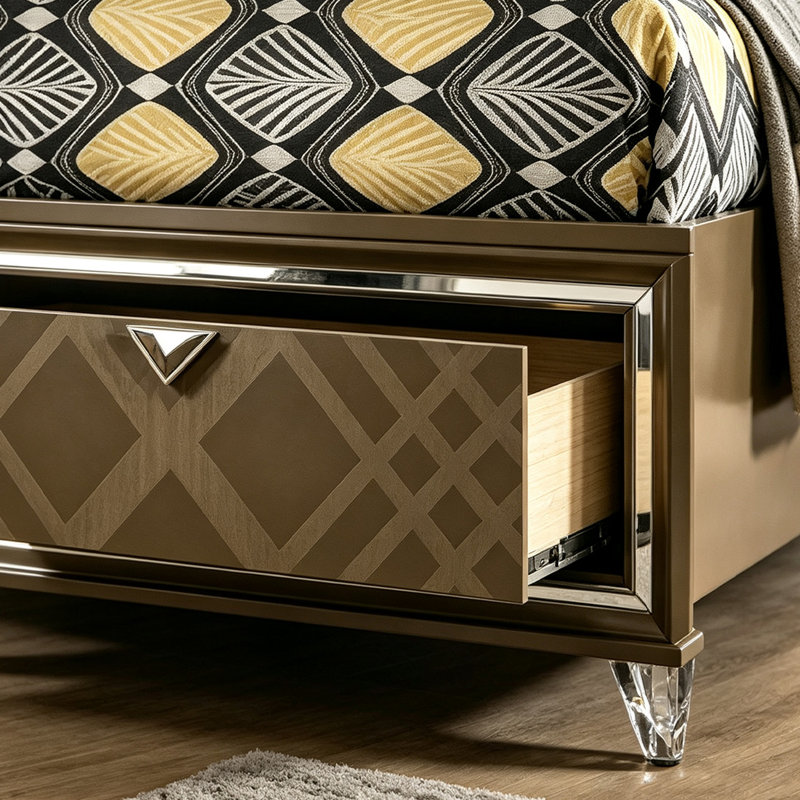 Storage Belt Led Full Bed