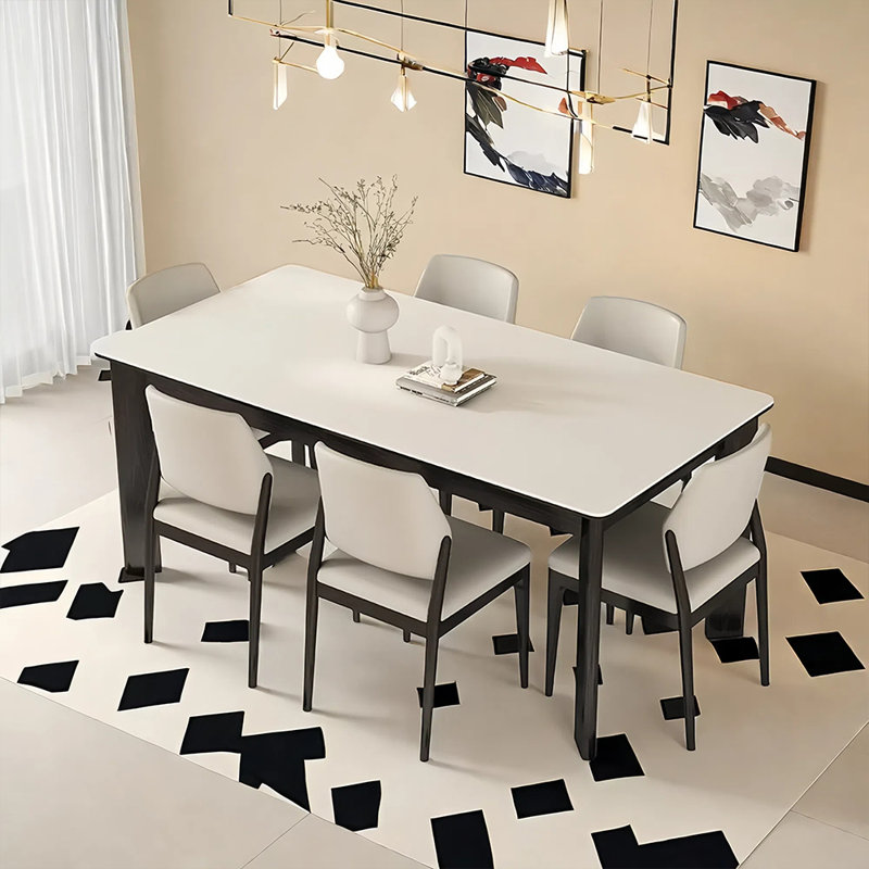 Ensemble de chaises de salle à manger Vintage, H 29,52 po x L 55,11 po x l 31,49 po