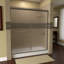 Porte de douche sans cadre Ese l 56 "x H 76,38" Ese-42572889-42572891-42572892