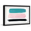 Horizontal Swatches 1 Piece Single Picture Frame and Floater Frame Painting-2132191491-2132191493