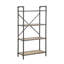 Galien Bookcase in Antique Oak and Sandy Grey-102359069
