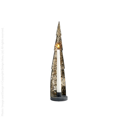 14.49'' H Iron Tabletop Tealight Holder