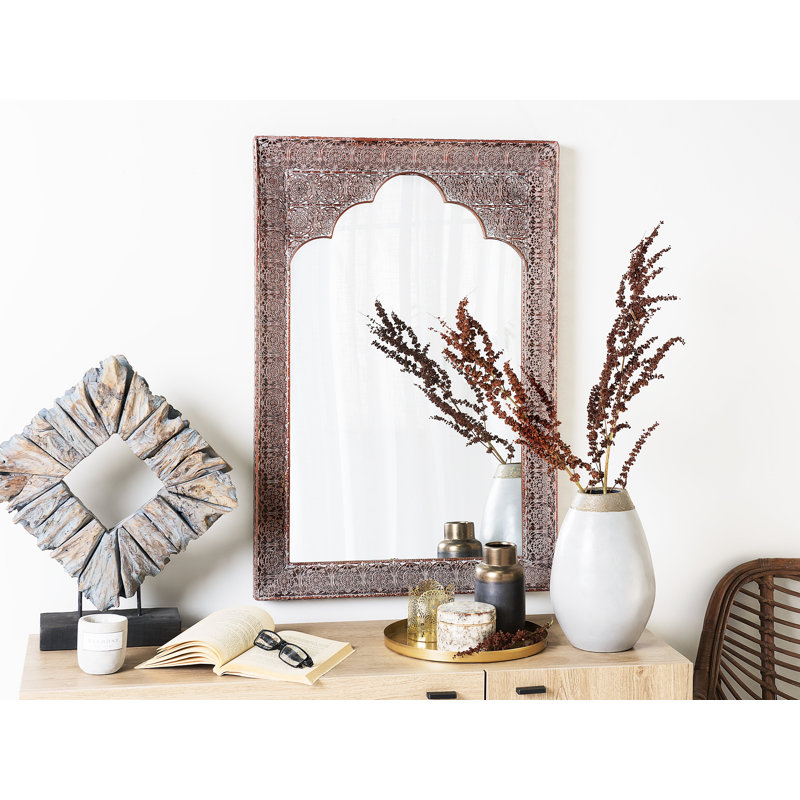 Demmer Metal Wall Mirror