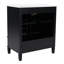 Meuble-lavabo de salle de bain avec lavabo de style rétro, espace de rangement multifonctionnel, tablette de porte-1032920-1032922