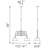 Dijonae Ceiling Lamp Antique Black