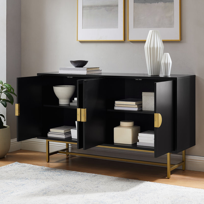 Clinchport 54'' Sideboard, Matte Black