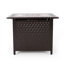 Foyer d'extérieur carré au propane en aluminium 32 po - 37 000 BTU