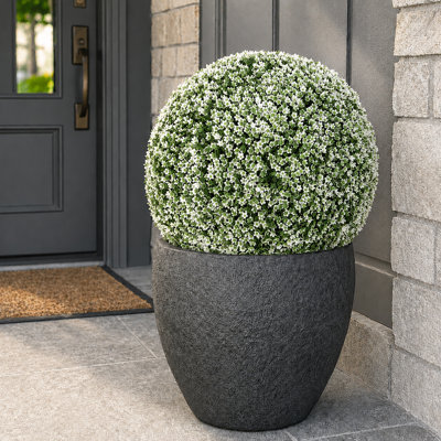Artificial Flowering Topiary