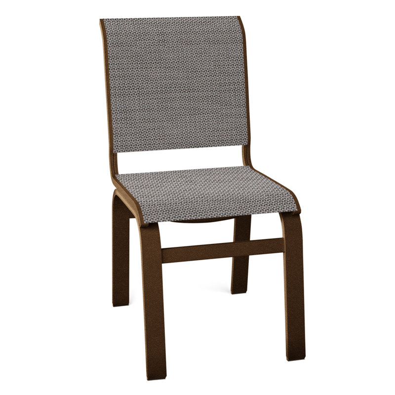 Chaise d'appoint de salle à manger Hiraku, Kona texturé, Sicile