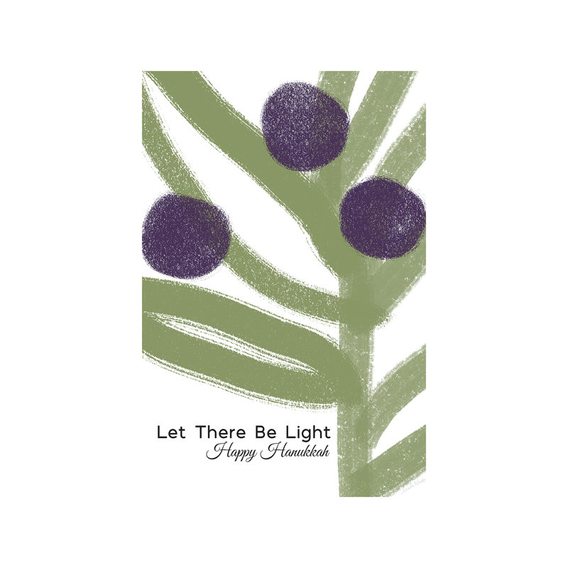 Olive Branch by Linda Woods - Wrapped Canvas Print, 66.04 cm H x 45.72 cm W x 1.91 cm D