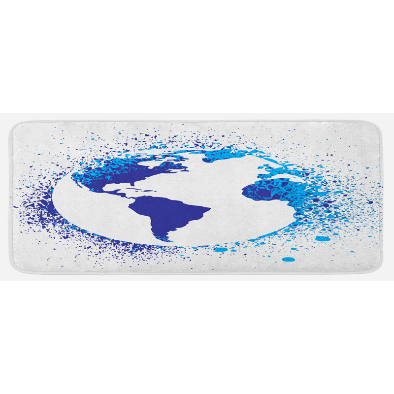 Tapis de cuisine grunge