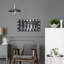  «Chess Room Collection D» par Studio W, art mural en métal, 24 po x 12 po