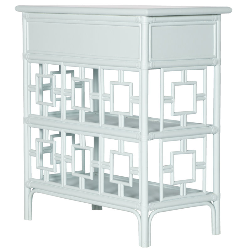 Sobe End Table, Light Blue