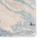 Tapis bleu à motif abstrait touffeté et fabriqué à la main à la main Koziol-62520203