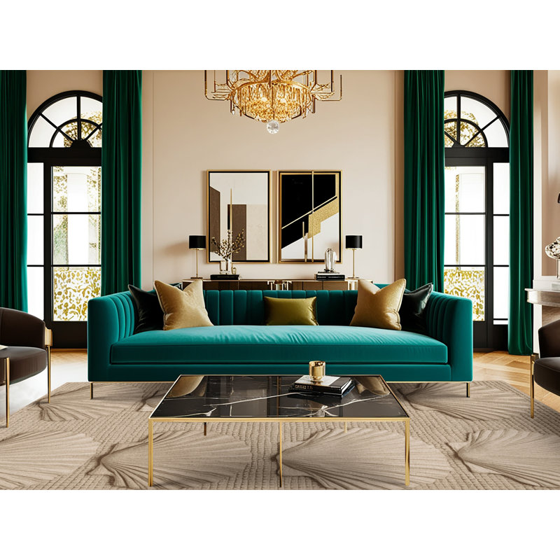 Tapis bord de mer lavable, Carré 6 pi