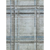 Wool Plaid Area Rug