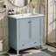Meuble-lavabo multifonctionnel avec portes et tiroir 30 po-1902396863