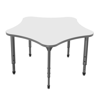 Marco Apex Series Adjustable Height 5-Star Activity Table