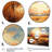 Berenice " Romantic Sunset Over Rural Wheatfield " 3 - Pieces-93338138