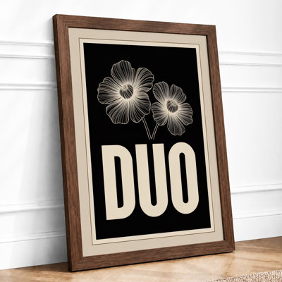 Duo Modern - Framed Print